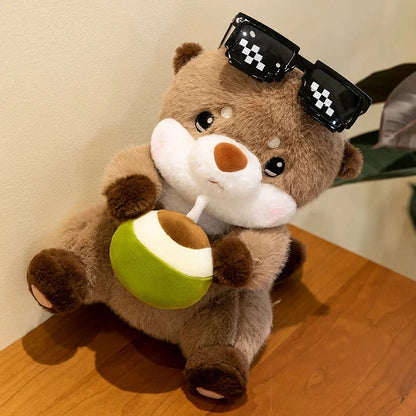 kawaiies-softtoys-plushies-kawaii-plush-Cool Coconut Otter Plush Soft toy 27cm 