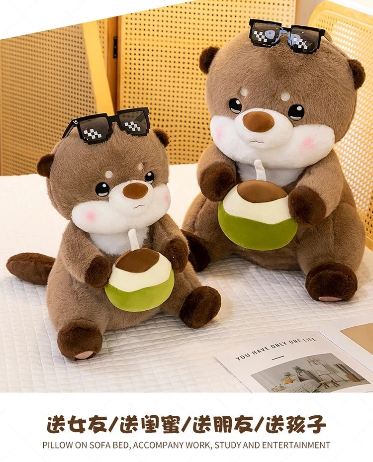 kawaiies-softtoys-plushies-kawaii-plush-Cool Coconut Otter Plush Soft toy 