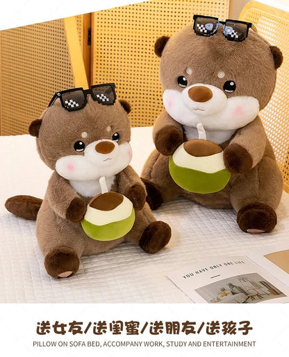 kawaiies-softtoys-plushies-kawaii-plush-Cool Coconut Otter Plush Soft toy 