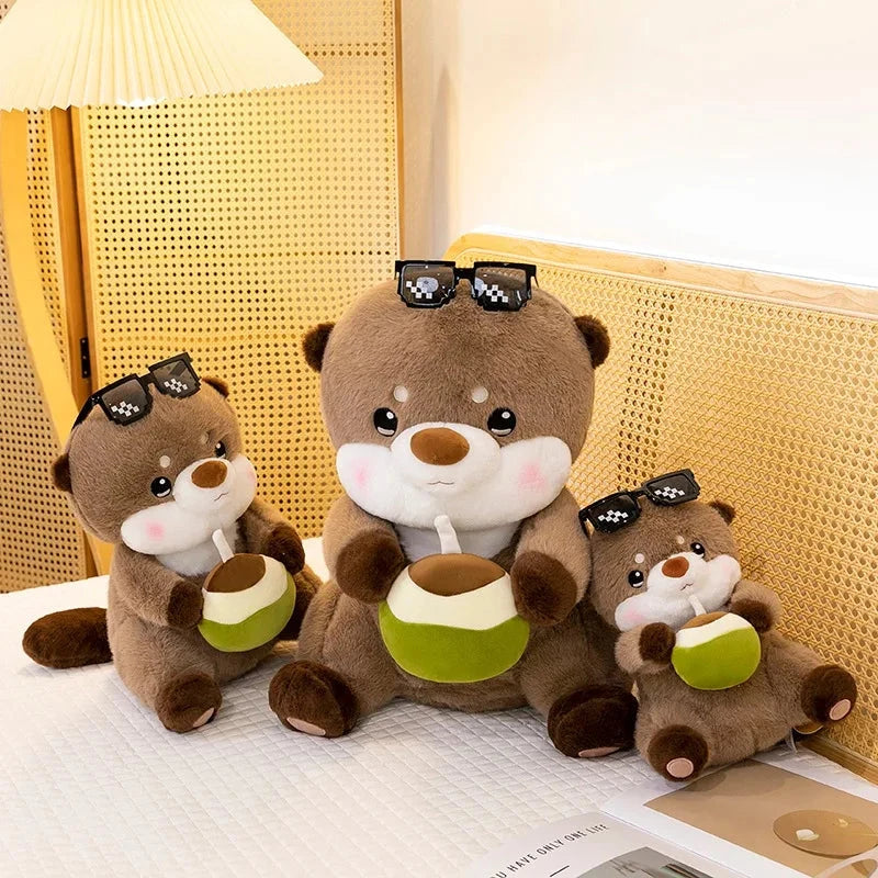kawaiies-softtoys-plushies-kawaii-plush-Cool Coconut Otter Plush Soft toy 