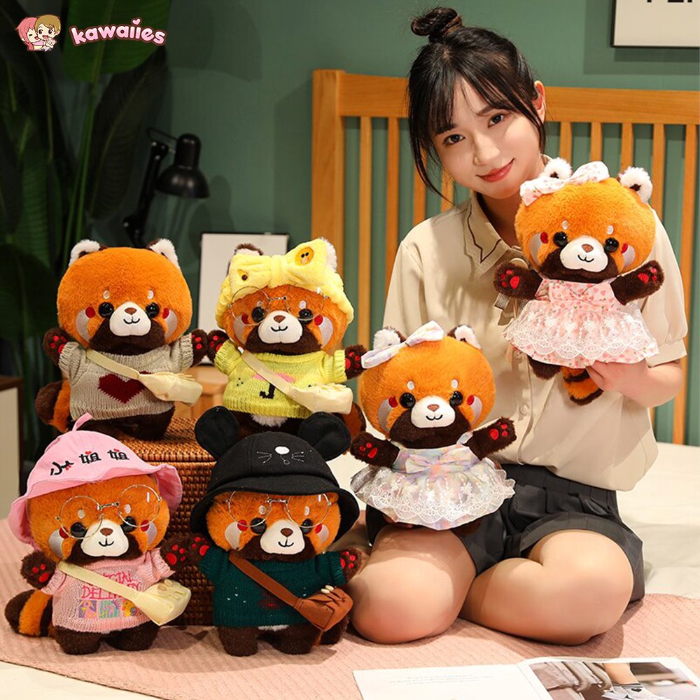 kawaiies-softtoys-plushies-kawaii-plush-Cosplay Chai the Red Panda Plushie | NEW Soft toy 