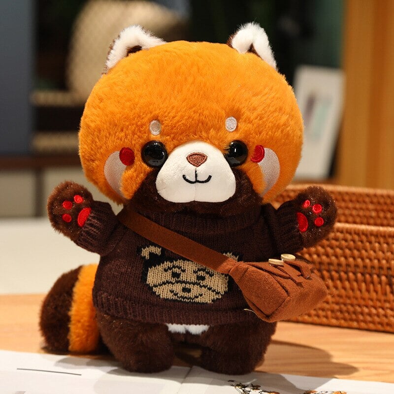 kawaiies-softtoys-plushies-kawaii-plush-Cosplay Chai the Red Panda Plushie | NEW Soft toy Bear Sweater 