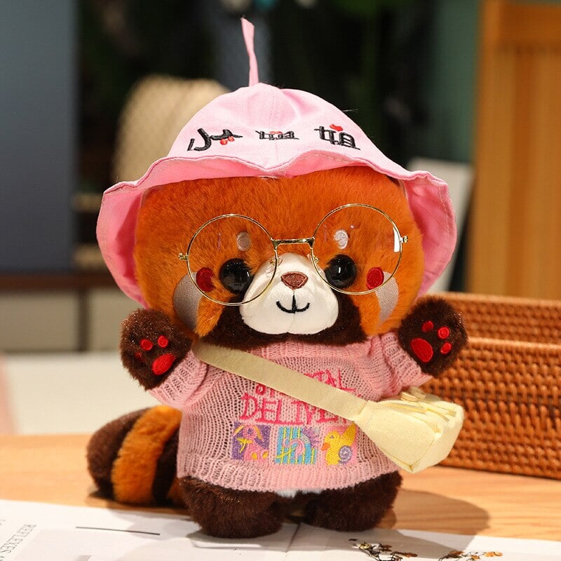 kawaiies-softtoys-plushies-kawaii-plush-Cosplay Chai the Red Panda Plushie | NEW Soft toy Big Sis Hat 