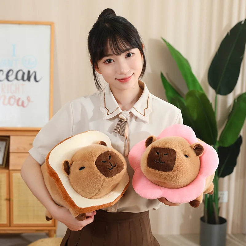 kawaiies-softtoys-plushies-kawaii-plush-Cosplay Laying Capybara Animal Plush Soft toy 