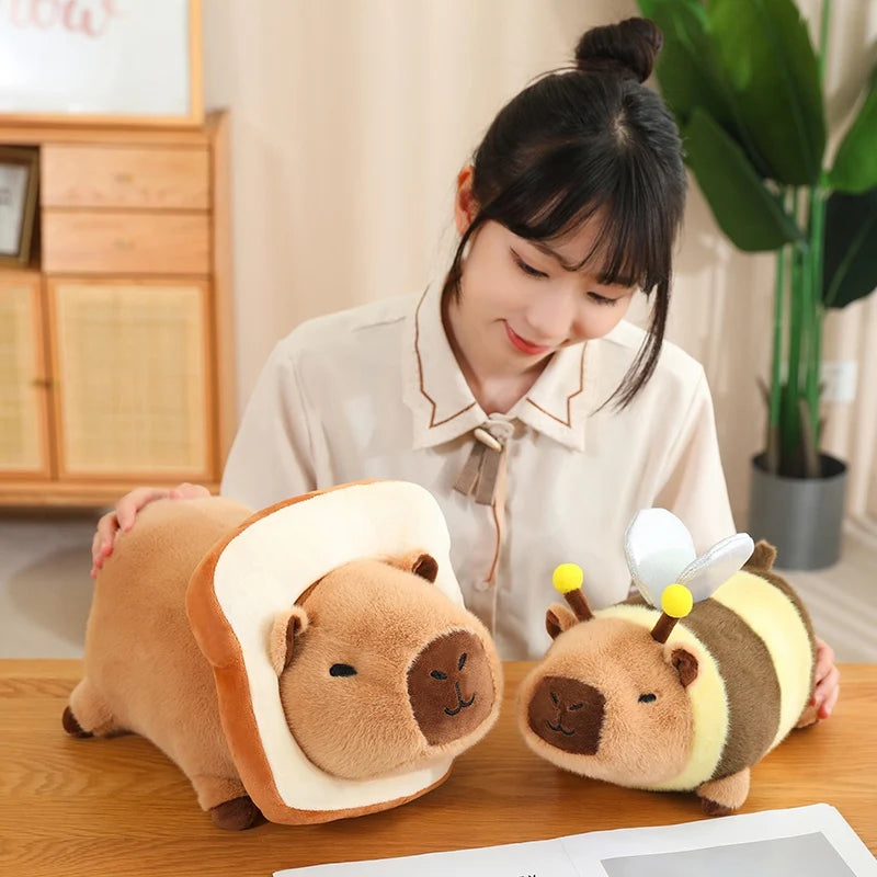 kawaiies-softtoys-plushies-kawaii-plush-Cosplay Laying Capybara Animal Plush Soft toy 