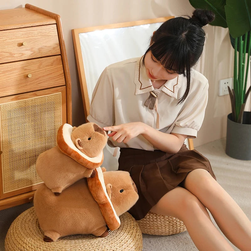 kawaiies-softtoys-plushies-kawaii-plush-Cosplay Laying Capybara Animal Plush Soft toy 