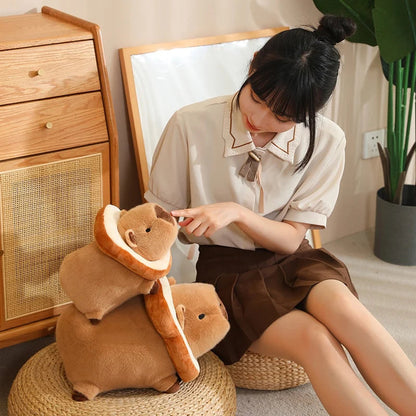 kawaiies-softtoys-plushies-kawaii-plush-Cosplay Laying Capybara Animal Plush Soft toy 