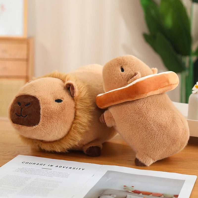 kawaiies-softtoys-plushies-kawaii-plush-Cosplay Laying Capybara Animal Plush Soft toy 