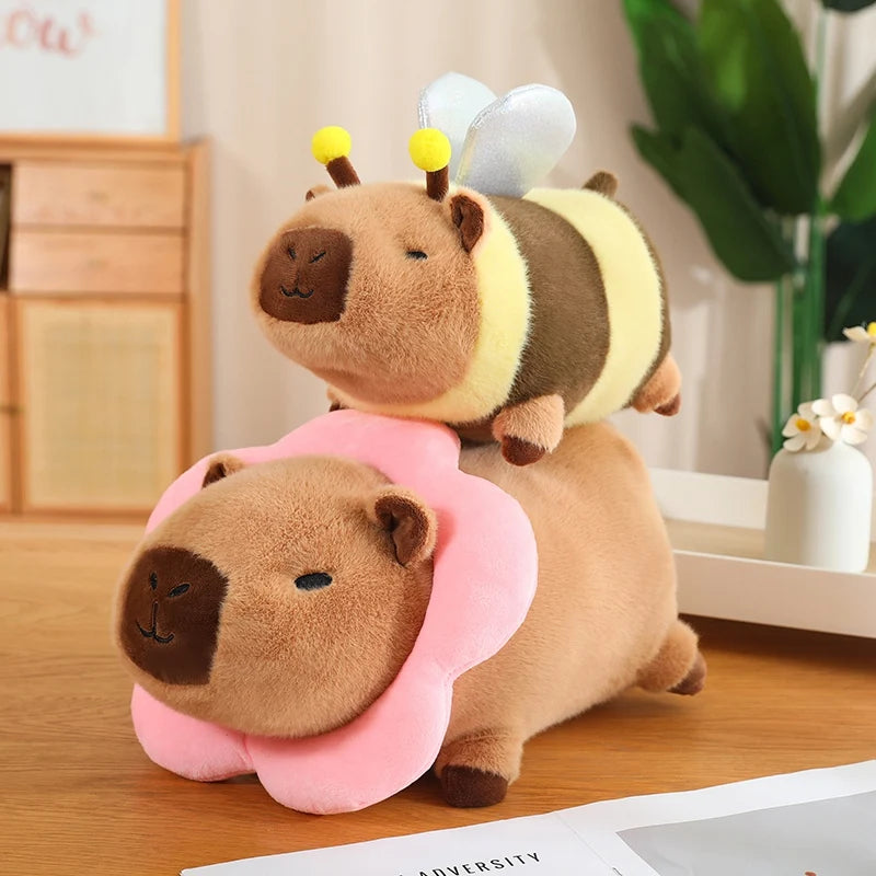 kawaiies-softtoys-plushies-kawaii-plush-Cosplay Laying Capybara Animal Plush Soft toy 