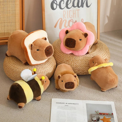 kawaiies-softtoys-plushies-kawaii-plush-Cosplay Laying Capybara Animal Plush Soft toy 