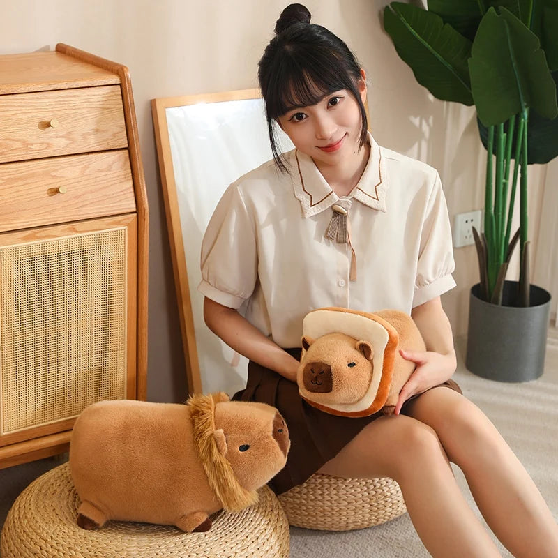 kawaiies-softtoys-plushies-kawaii-plush-Cosplay Laying Capybara Animal Plush Soft toy 
