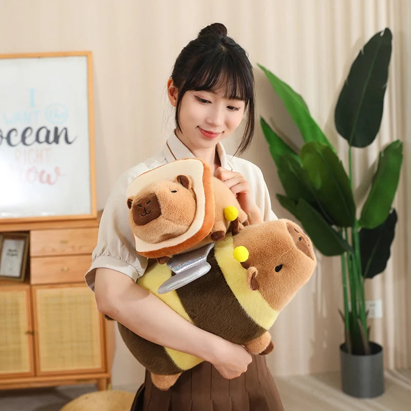 kawaiies-softtoys-plushies-kawaii-plush-Cosplay Laying Capybara Animal Plush Soft toy 