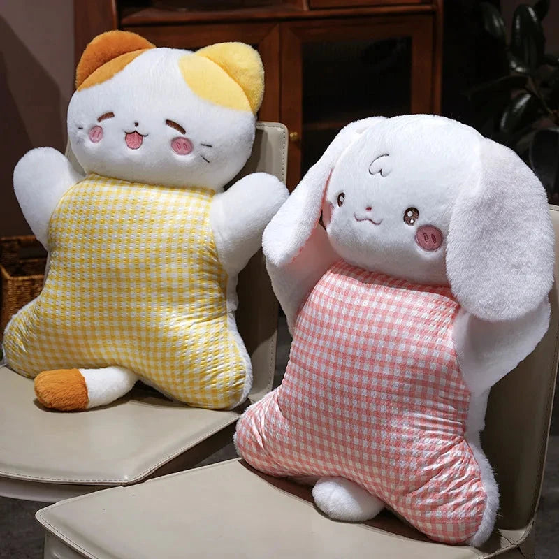kawaiies-softtoys-plushies-kawaii-plush-Cozy Pastel Animal Cuddle Cushions Soft toy 