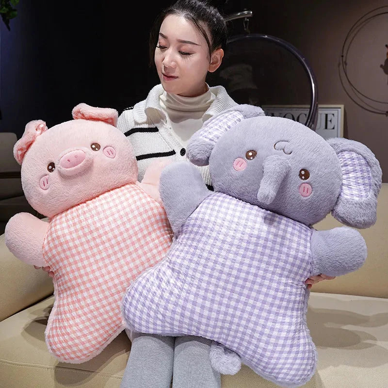kawaiies-softtoys-plushies-kawaii-plush-Cozy Pastel Animal Cuddle Cushions Soft toy 