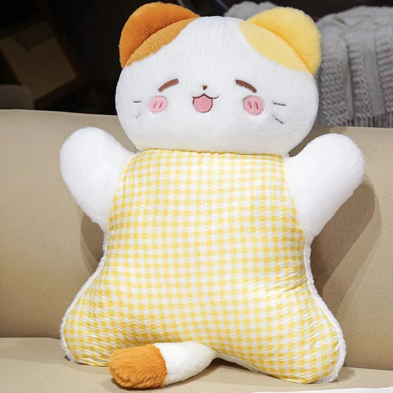kawaiies-softtoys-plushies-kawaii-plush-Cozy Pastel Animal Cuddle Cushions Soft toy Cat 