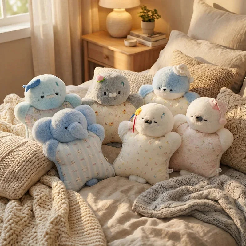 kawaiies-softtoys-plushies-kawaii-plush-Cozy Pet Animal Cuddle Cushions Soft toy 