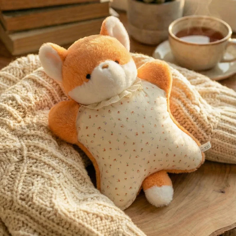 kawaiies-softtoys-plushies-kawaii-plush-Cozy Pet Animal Cuddle Cushions Soft toy Fox 