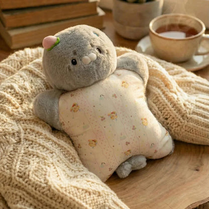 kawaiies-softtoys-plushies-kawaii-plush-Cozy Pet Animal Cuddle Cushions Soft toy Grey Seal 