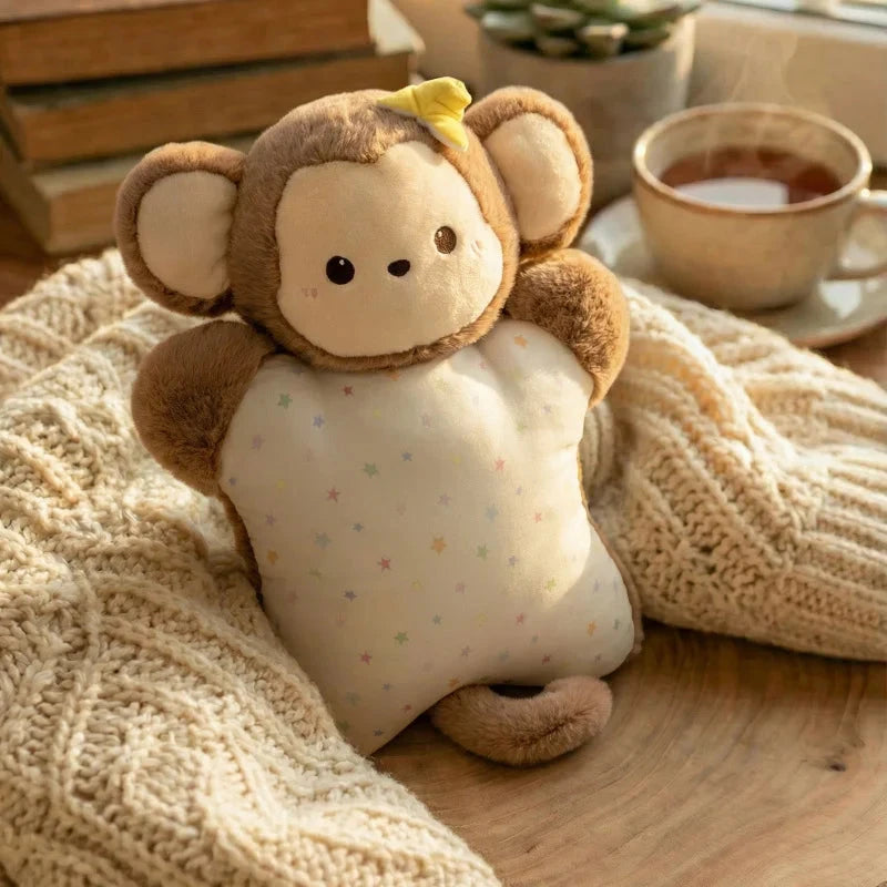kawaiies-softtoys-plushies-kawaii-plush-Cozy Pet Animal Cuddle Cushions Soft toy Monkey 