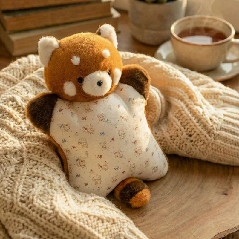 kawaiies-softtoys-plushies-kawaii-plush-Cozy Pet Animal Cuddle Cushions Soft toy Red Panda 