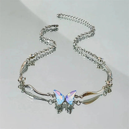 kawaiies-softtoys-plushies-kawaii-plush-Crystal Wings Butterfly Choker Necklace Jewelry 