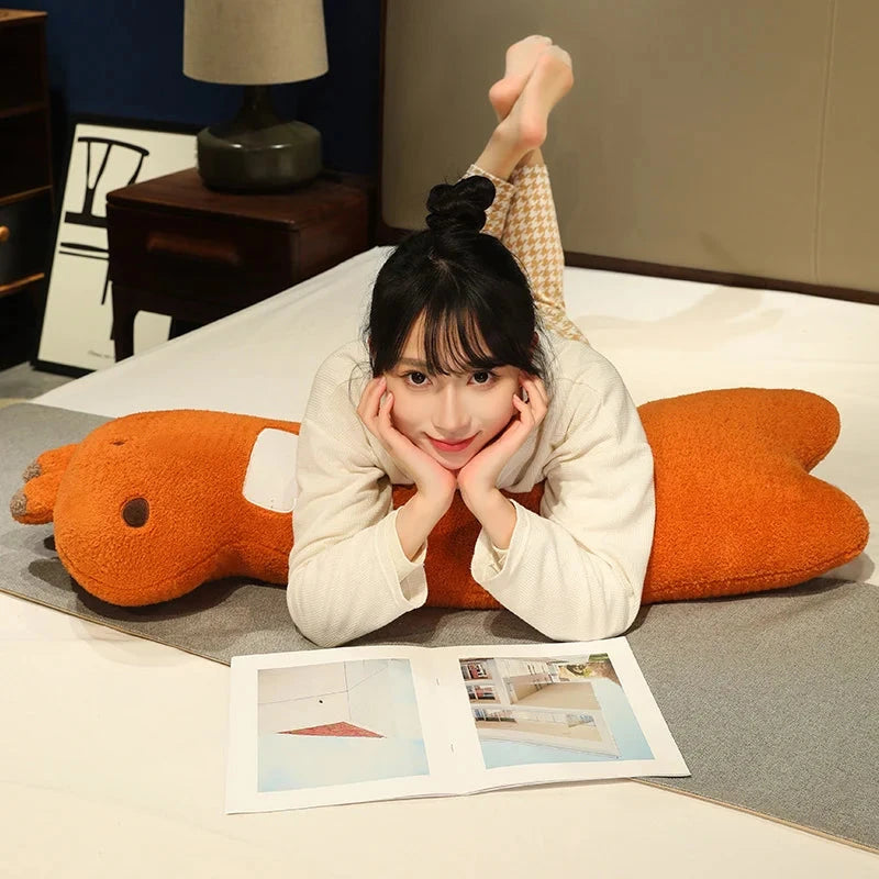 kawaiies-softtoys-plushies-kawaii-plush-Cuddly Bunny Fox Wolf Long Pancake Plushies Soft toy 