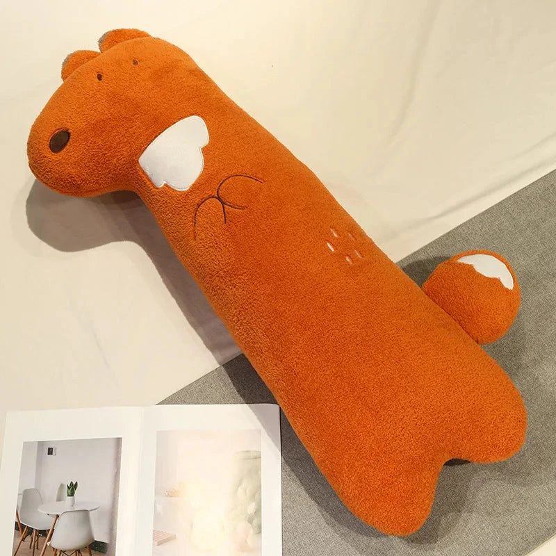 kawaiies-softtoys-plushies-kawaii-plush-Cuddly Bunny Fox Wolf Long Pancake Plushies Soft toy Fox 31in / 80cm 