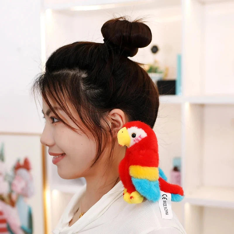 kawaiies-softtoys-plushies-kawaii-plush-Cute and Colourful Parrot Plushie Soft toy 