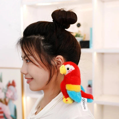 kawaiies-softtoys-plushies-kawaii-plush-Cute and Colourful Parrot Plushie Soft toy 