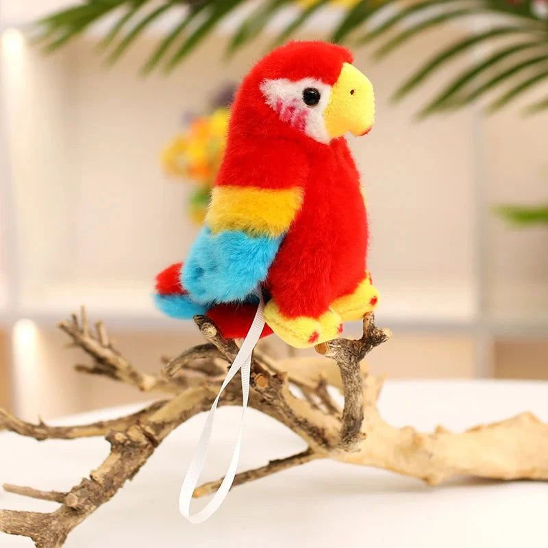kawaiies-softtoys-plushies-kawaii-plush-Cute and Colourful Parrot Plushie Soft toy 