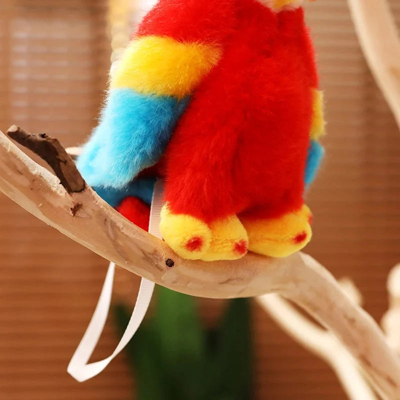 kawaiies-softtoys-plushies-kawaii-plush-Cute and Colourful Parrot Plushie Soft toy 