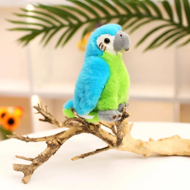 kawaiies-softtoys-plushies-kawaii-plush-Cute and Colourful Parrot Plushie Soft toy 