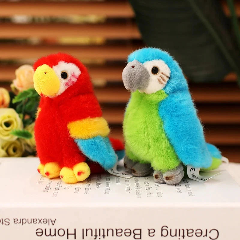 kawaiies-softtoys-plushies-kawaii-plush-Cute and Colourful Parrot Plushie Soft toy 