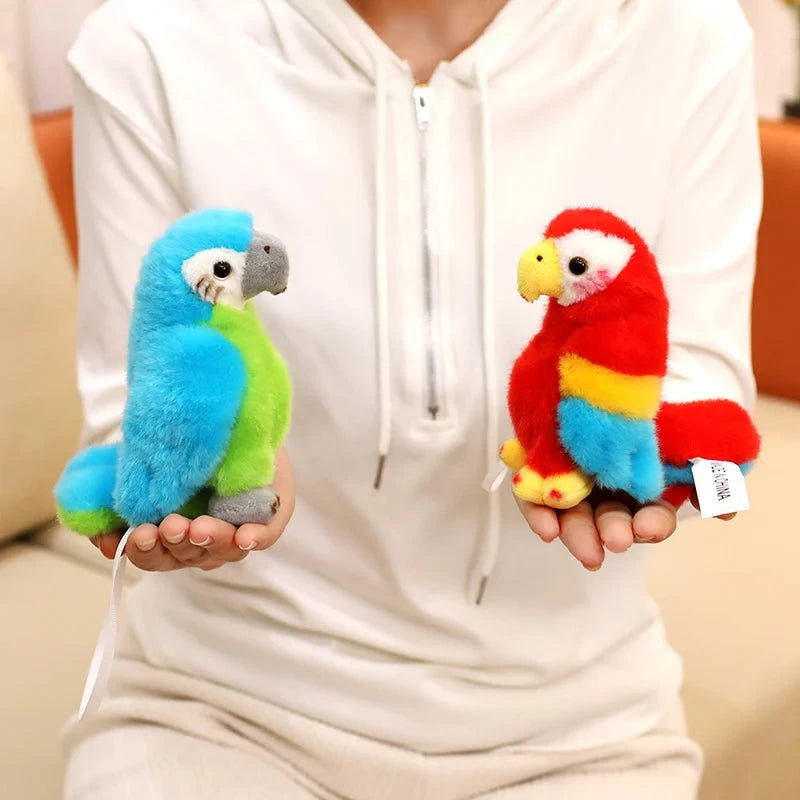 kawaiies-softtoys-plushies-kawaii-plush-Cute and Colourful Parrot Plushie Soft toy 
