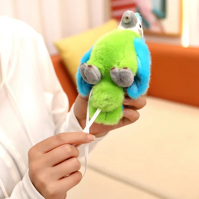 kawaiies-softtoys-plushies-kawaii-plush-Cute and Colourful Parrot Plushie Soft toy 
