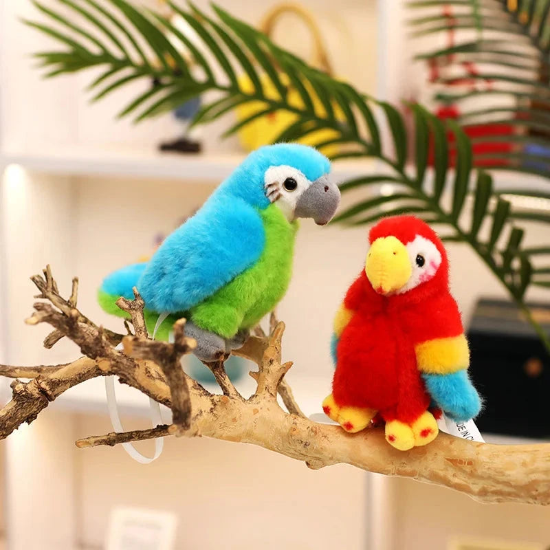 kawaiies-softtoys-plushies-kawaii-plush-Cute and Colourful Parrot Plushie Soft toy 