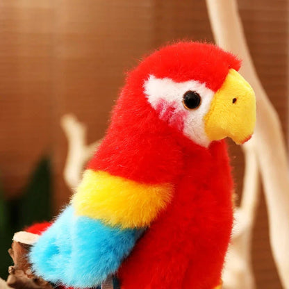 kawaiies-softtoys-plushies-kawaii-plush-Cute and Colourful Parrot Plushie Soft toy 