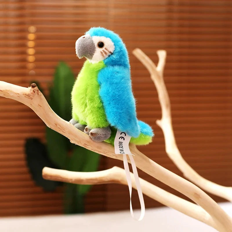 kawaiies-softtoys-plushies-kawaii-plush-Cute and Colourful Parrot Plushie Soft toy Blue 