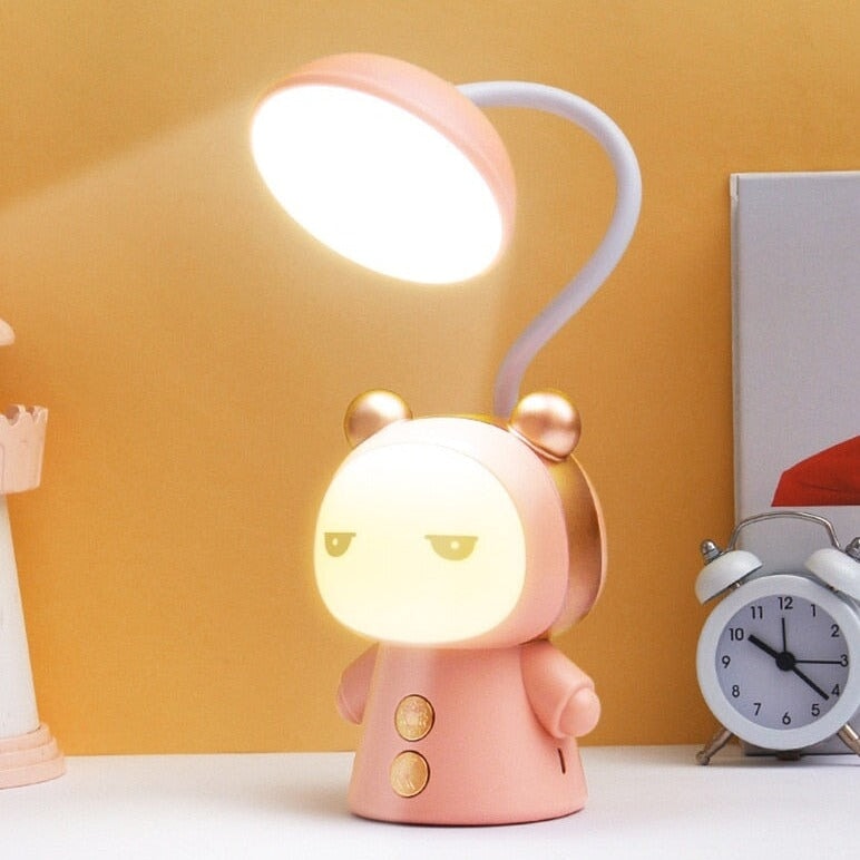 kawaiies-softtoys-plushies-kawaii-plush-Cute Bunny Bear Reindeer LED Night Lamp Home Decor 