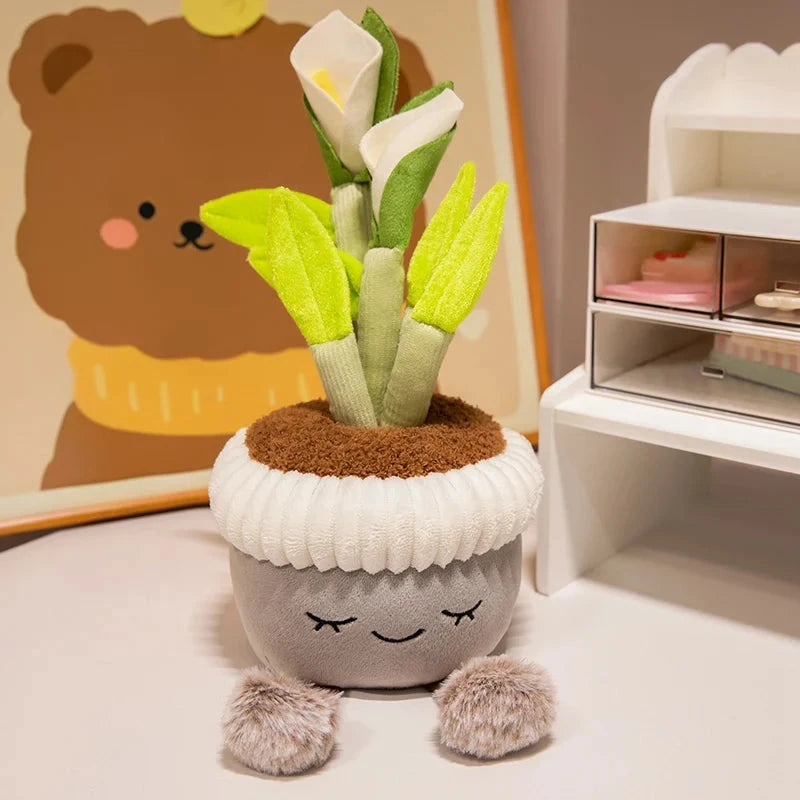kawaiies-softtoys-plushies-kawaii-plush-Cute Cactus Flower Plant Plushie Calla Lily 
