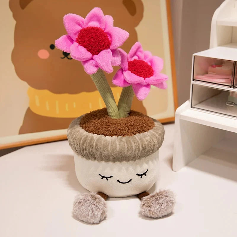kawaiies-softtoys-plushies-kawaii-plush-Cute Cactus Flower Plant Plushie Pink Flower 