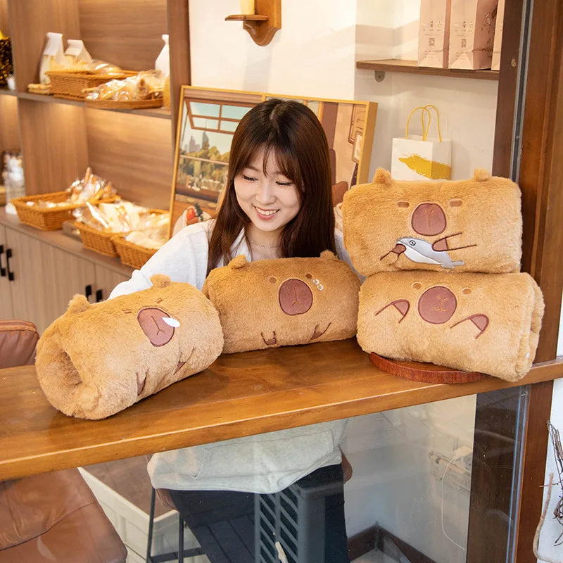 kawaiies-softtoys-plushies-kawaii-plush-Cute Capybara Hand Warmer Plushies Soft toy 