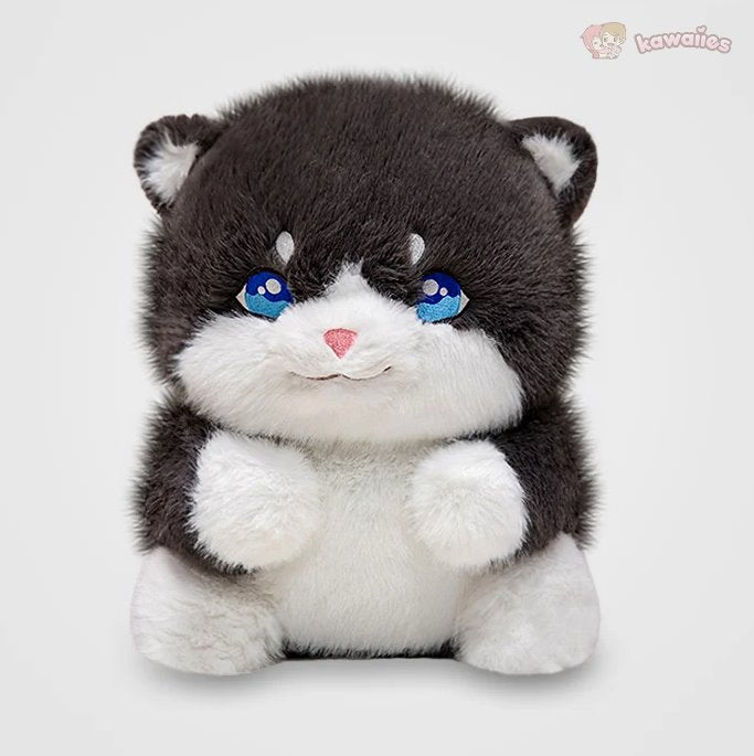 kawaiies-softtoys-plushies-kawaii-plush-Cute Chubby Gray Ginger Cat Plushies Soft toy 