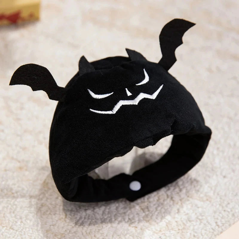 kawaiies-softtoys-plushies-kawaii-plush-Cute Halloween Pumpkin Hat Bat Capybara Plush Soft toy 