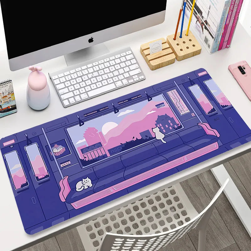 kawaiies-softtoys-plushies-kawaii-plush-Cute Japanese-themed Cat Large Mouse Pad Collection 2 Accessories 