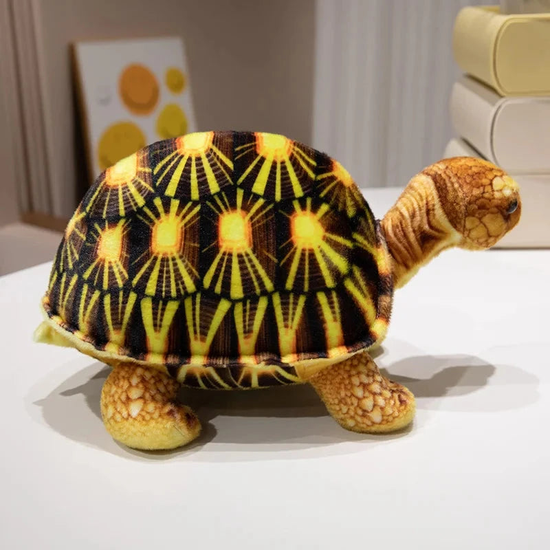 kawaiies-softtoys-plushies-kawaii-plush-Cute Life Like Tortoise Plushie Soft toy Dark Brown 12in / 30cm 