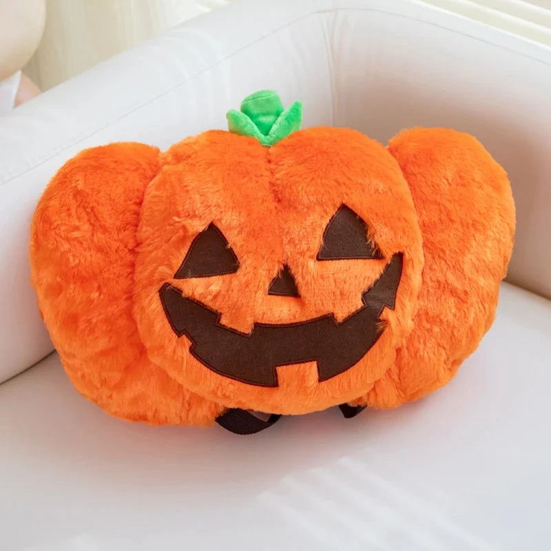 kawaiies-softtoys-plushies-kawaii-plush-Cute Pumpkin Plush Backpack Bags 