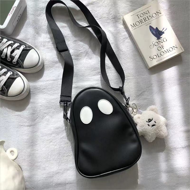kawaiies-softtoys-plushies-kawaii-plush-Cute Round Ghost Bag | NEW Apparel 