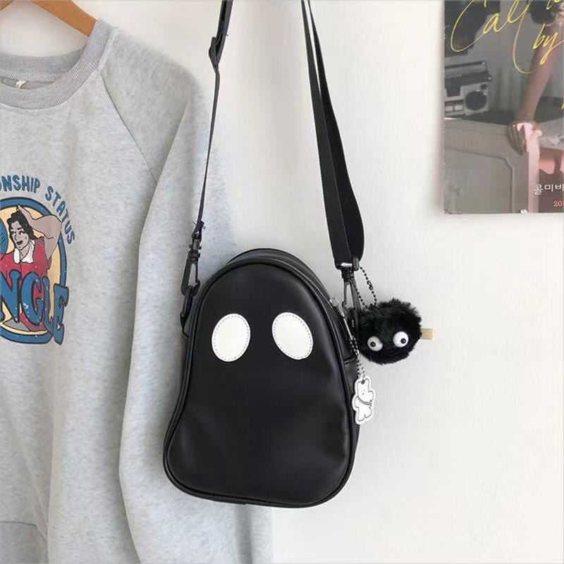 kawaiies-softtoys-plushies-kawaii-plush-Cute Round Ghost Bag | NEW Apparel 