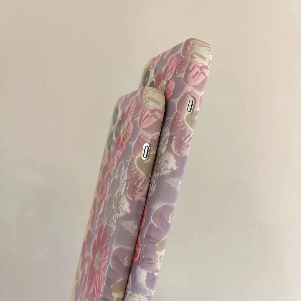 kawaiies-softtoys-plushies-kawaii-plush-Daisy Flower Oil Painting iPhone Case Accessories 